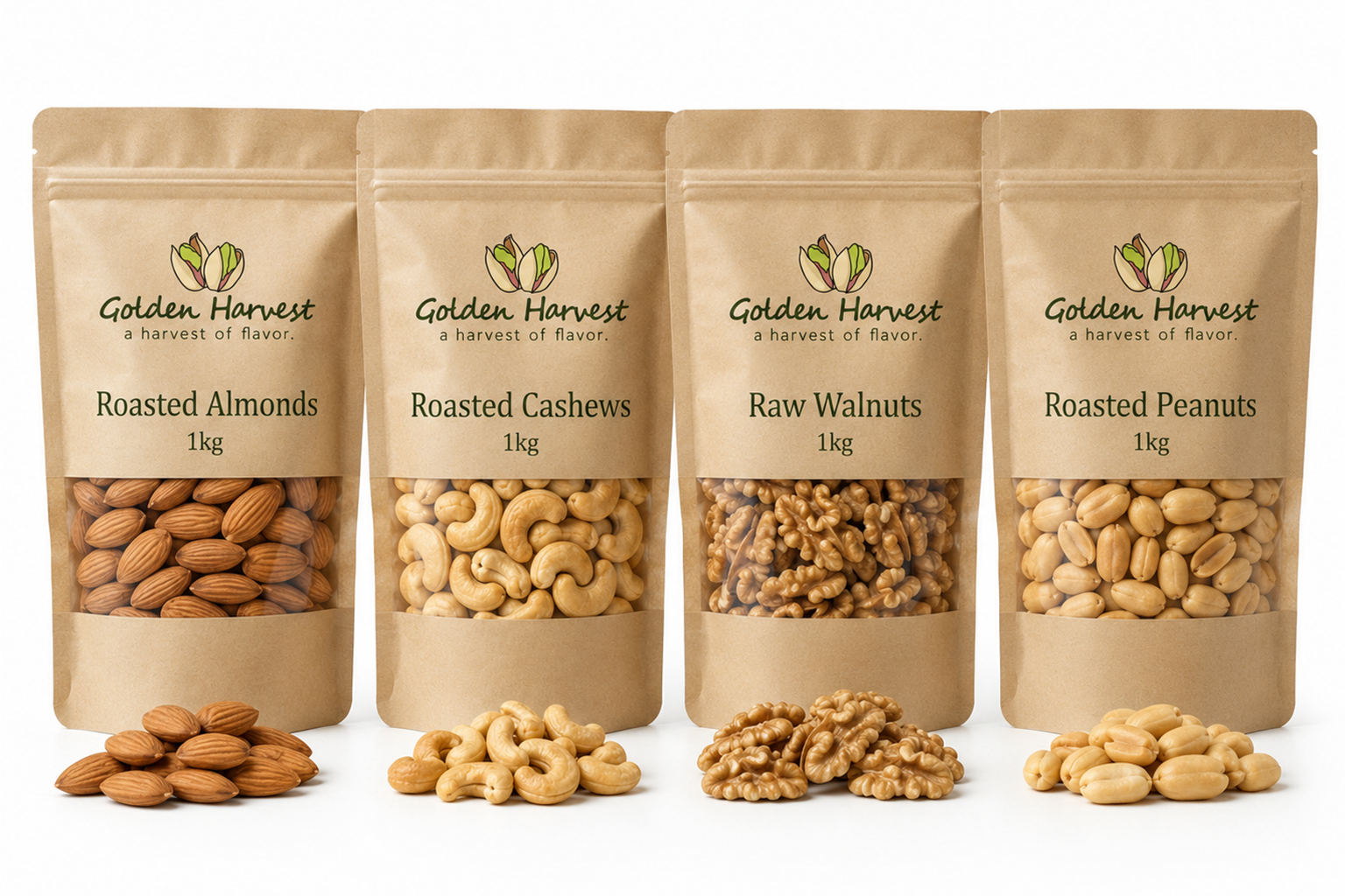 Family Bundle with almonds cashews walnuts and peanuts